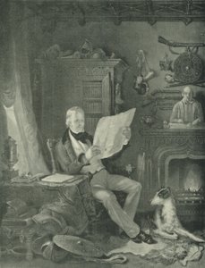 Sir Walter Scott v Abbotsford (hlubotisk)